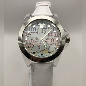 Mickey Mouse Women’s Watch White Band (New Battery) Authentic Original Disney